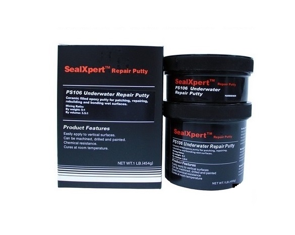 กาวอีพ็อกซี่ พุตตี้สำหรับซ่อมงานใต้น้ำ แห้งใต้น้ำได้ Seal Xpert Underwater Repair Putty