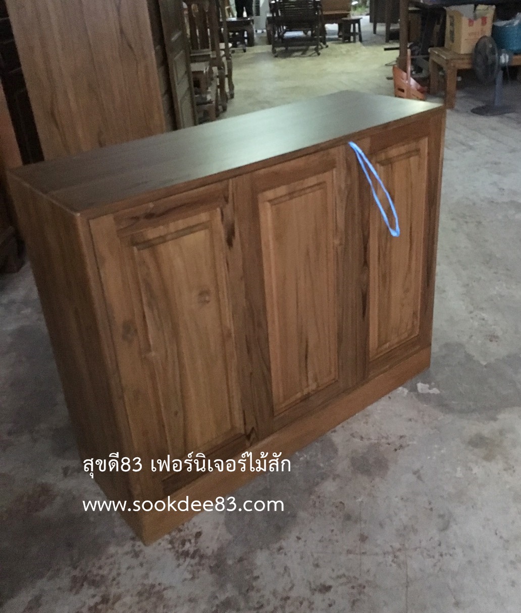 เคาน์เตอร์ทึบ 1.2 ม. ด้านในมี 3 ช่อง