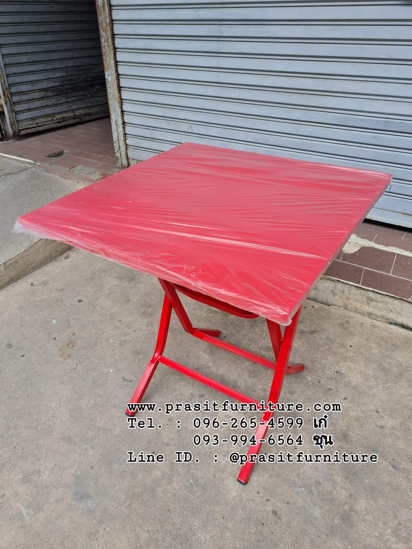 ชุดโต๊ะพับลานเบียร์พร้อมเก้าอี้ 4 ตัว, ชุดโต๊ะพับลานเบียร์ รุ่นใหม่