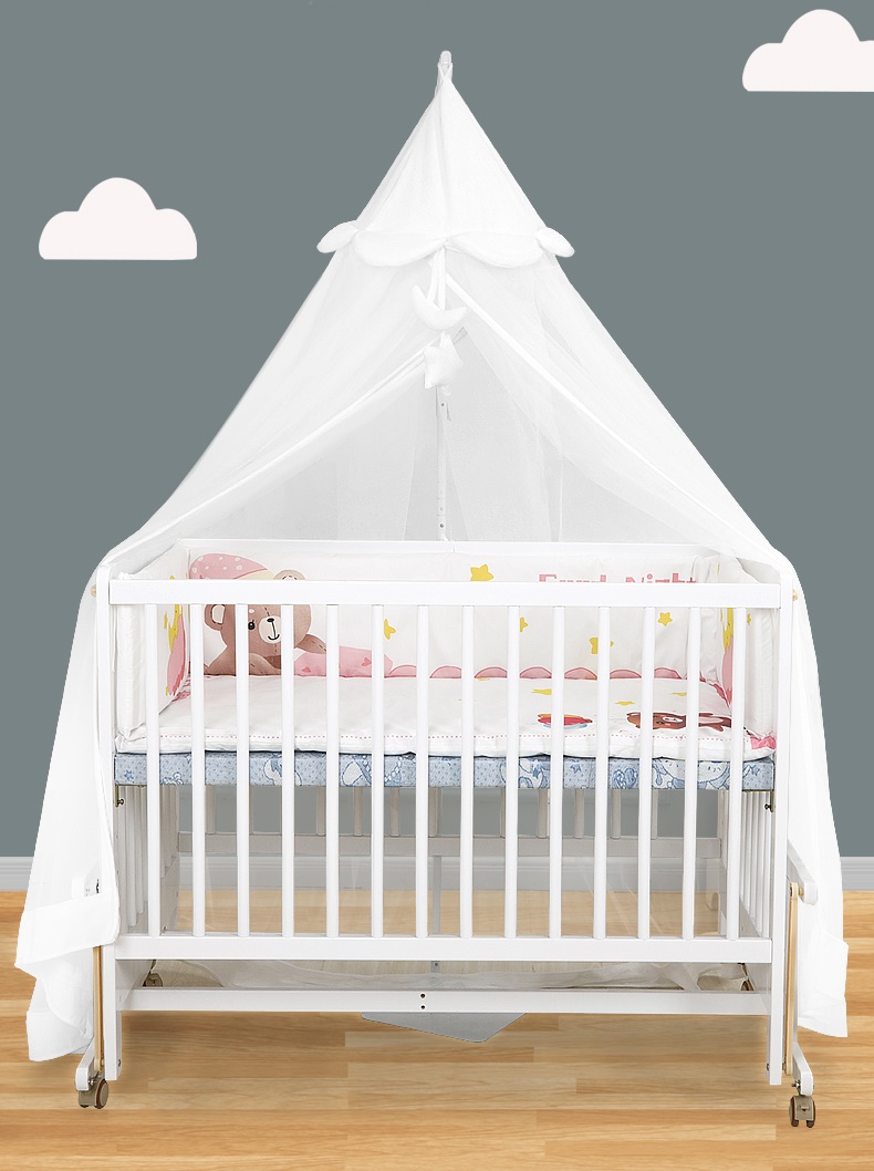 มุ้งกระโจมทรางกรวยปราสาท แบบสแตนด์ขาตั้ง คลุมถึงพื้นใช้ง่ายเคลื่อนย้ายสะดวก