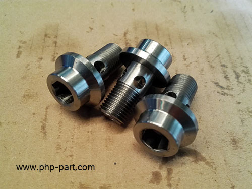 Solder Banjo , BANJO Bolt รับผลิต รับกลึง หัวเบนโจ ขนาดต่างๆ