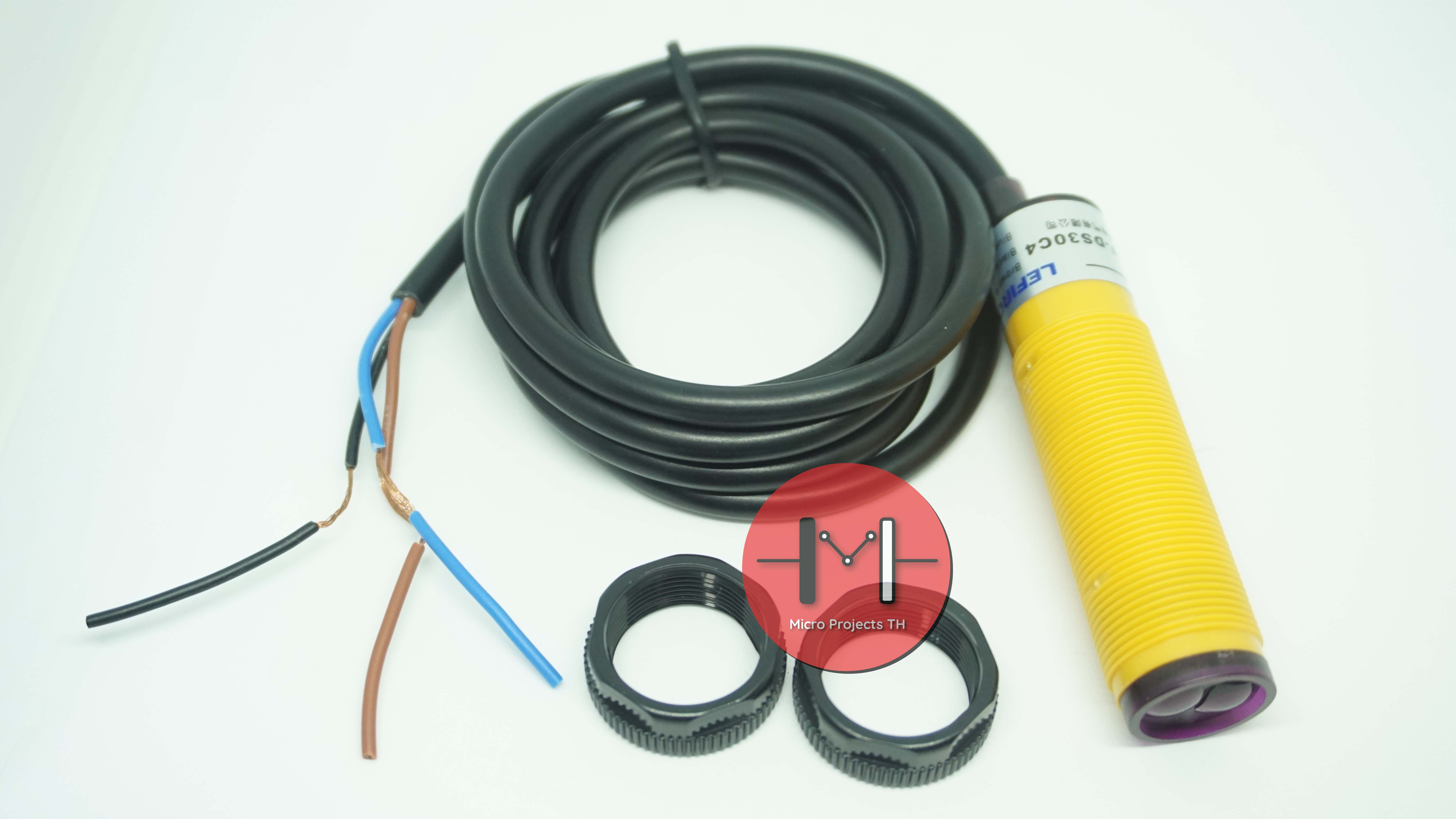 เซ็นเซอร์ตรวจจับวัตถุ E3F-DS30C4 proximity switch DC 6-36V NPN