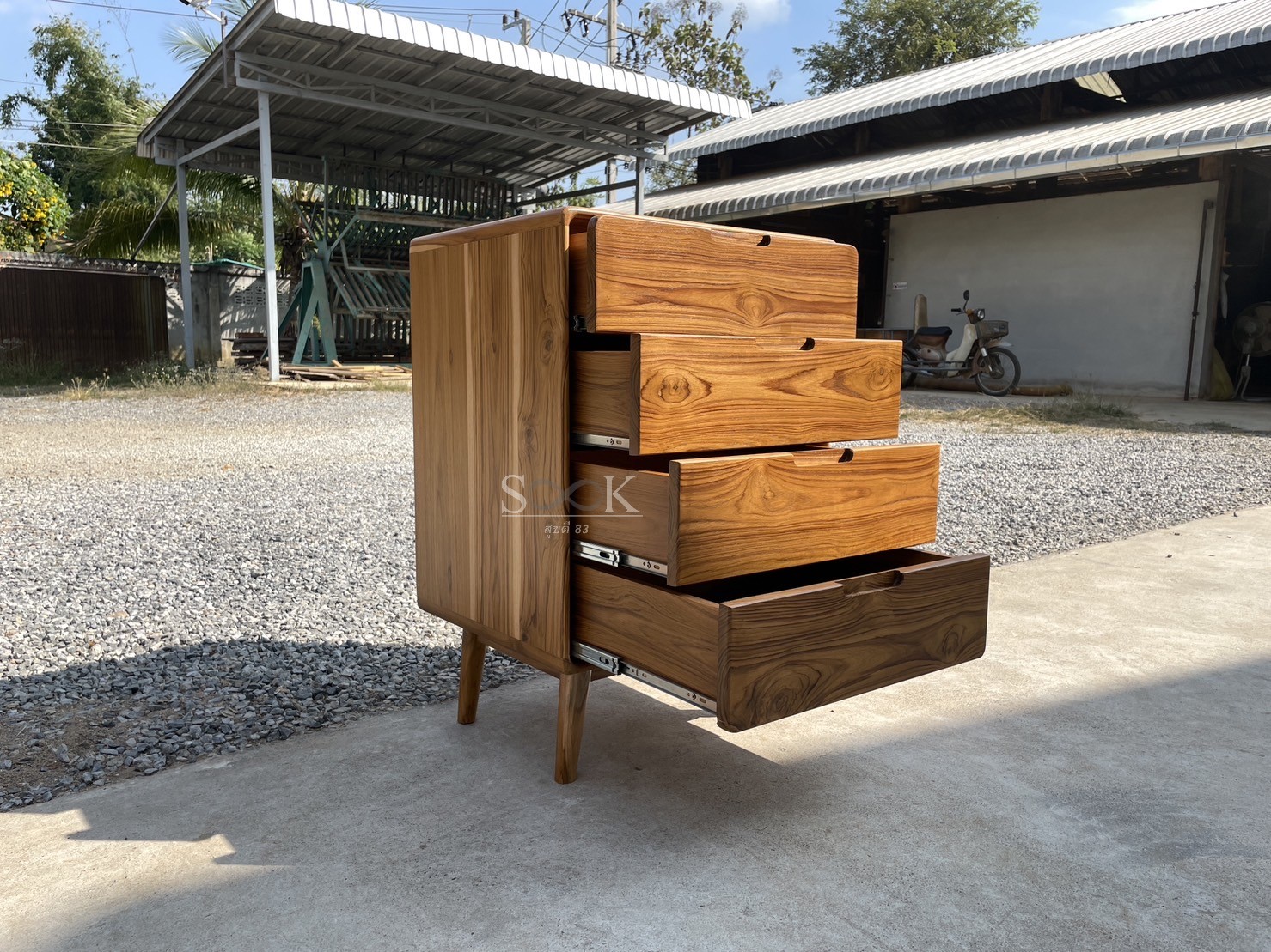 ตู้เอกสารมินิมอล 4 ลิ้นชัก