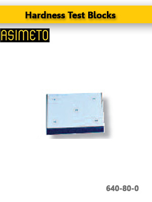 ASIMETO,P186,Hardness Test Blocks,640-80-0