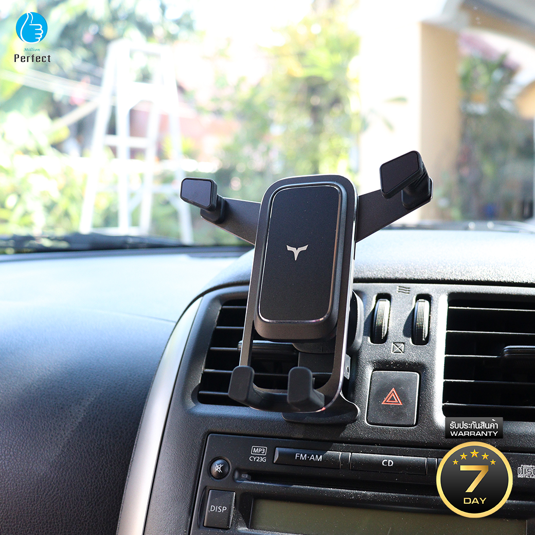 ที่ยึดโทรศัพท์มือถือในรถยนต์ Car Holder เสียบช่องแอร์ ติดตั้งง่ายๆ ทั้งแนวนอน แนวตั้ง รุ่น C2