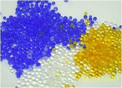 ซิลิก้าเจล : White/Blue Beads