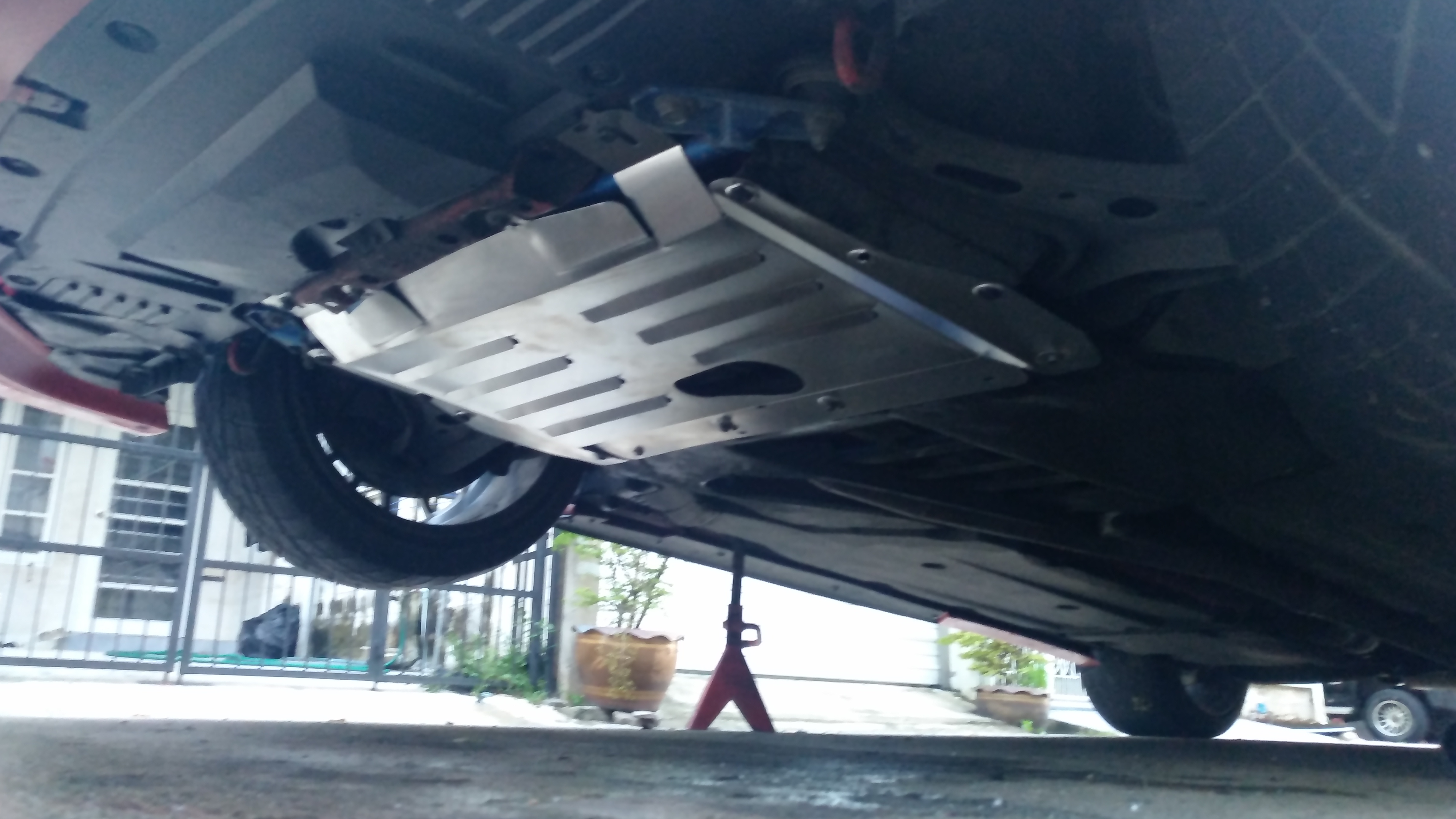 แผ่นปิดใต้ห้องเครื่องอลูมิเนียม Toyota Ft86 Raceplate_Undertray