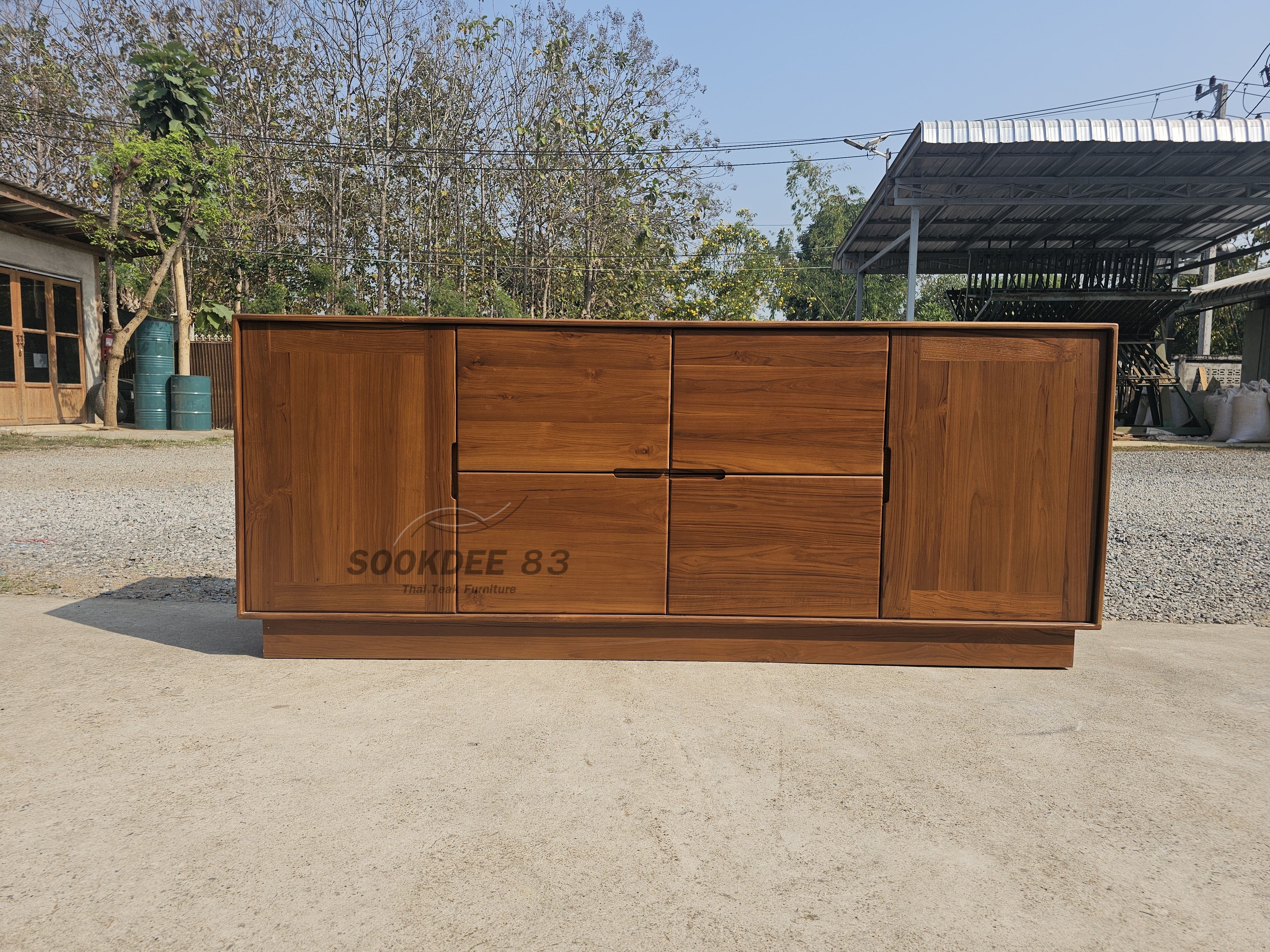 ชั้นวางทีวี 4 ลิ้นชัก