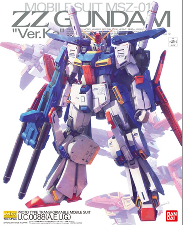 MG 1/100 ZZ Gundam Ver.Ka