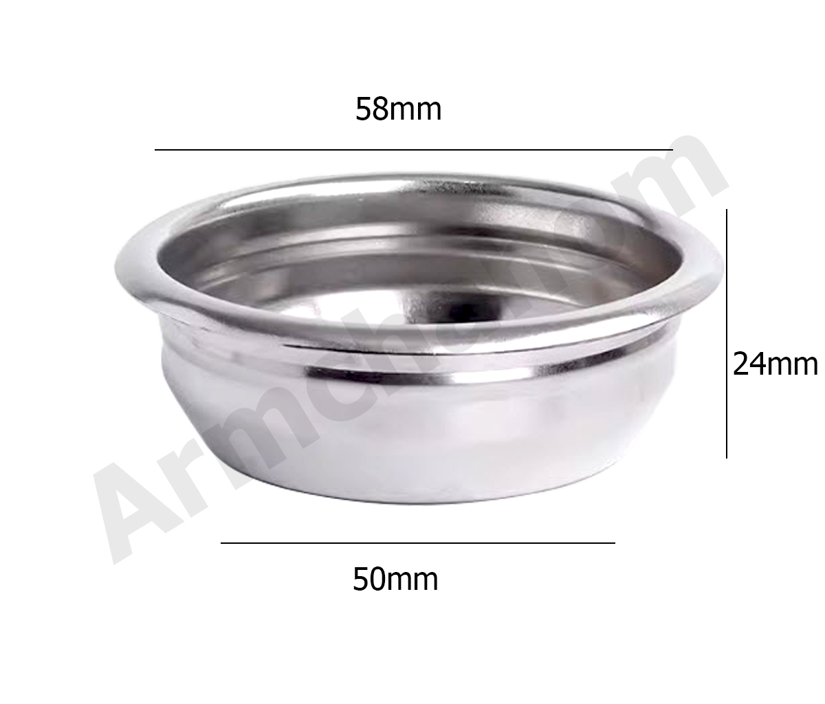 ตระแกรงช็อต ขนาด 58 เครื่องชงกาแฟ บาสเก็ต