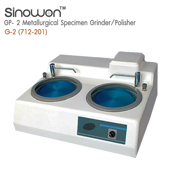 เครื่องขัดชิ้นงานแบบ2จาน, Sinowon,GP- 2 Metallurgical Specimen Grinder-Polisher,G-2 [BNCTOOLINGSHOP.COM]
