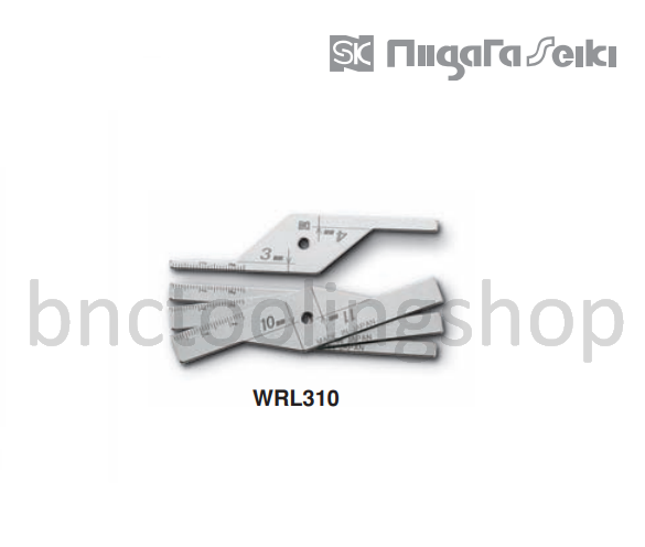 เกจวัดแนวเชื่อม,Root Limit Gauges,Niigataseiki,WRL310