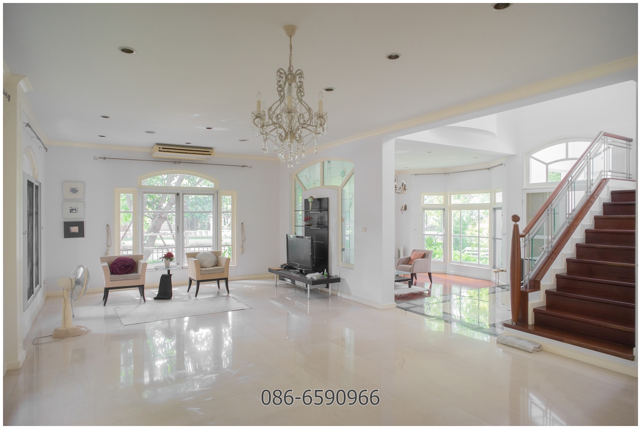 บ้านเดี่ยว หมู่บ้านลดาวัลย์ เลคโคโลเนียล 2ชั้น 164.7ตร.ว. 4ห้องนอน 3ห้องน้ำ ติดทะเลสาบ ระดับพรีเมี่ยมโดยแลนด์แอนด์เฮ้าส์