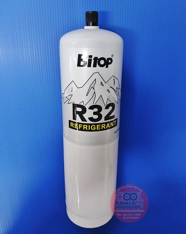 น้ำยาแอร์ R32 แบบกระป๋อง 500 กรัม-Bitop