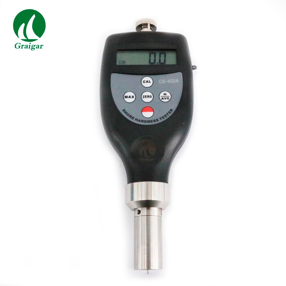 เครื่องวัดความแข็งยางระบบดิจิตอล,CS-402A Shore A Hardness Tester +Type A Durometer Test Block Rubber,Elastomers Leather and Similar Materials 10~90 HA