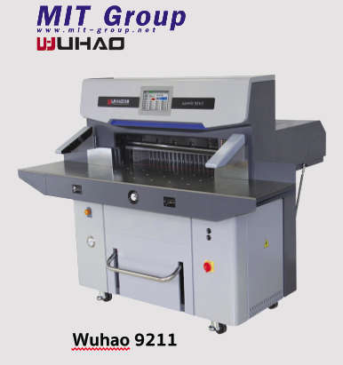 เครื่องตัดกระดาษไฮโดรลิค Wuhao 9211