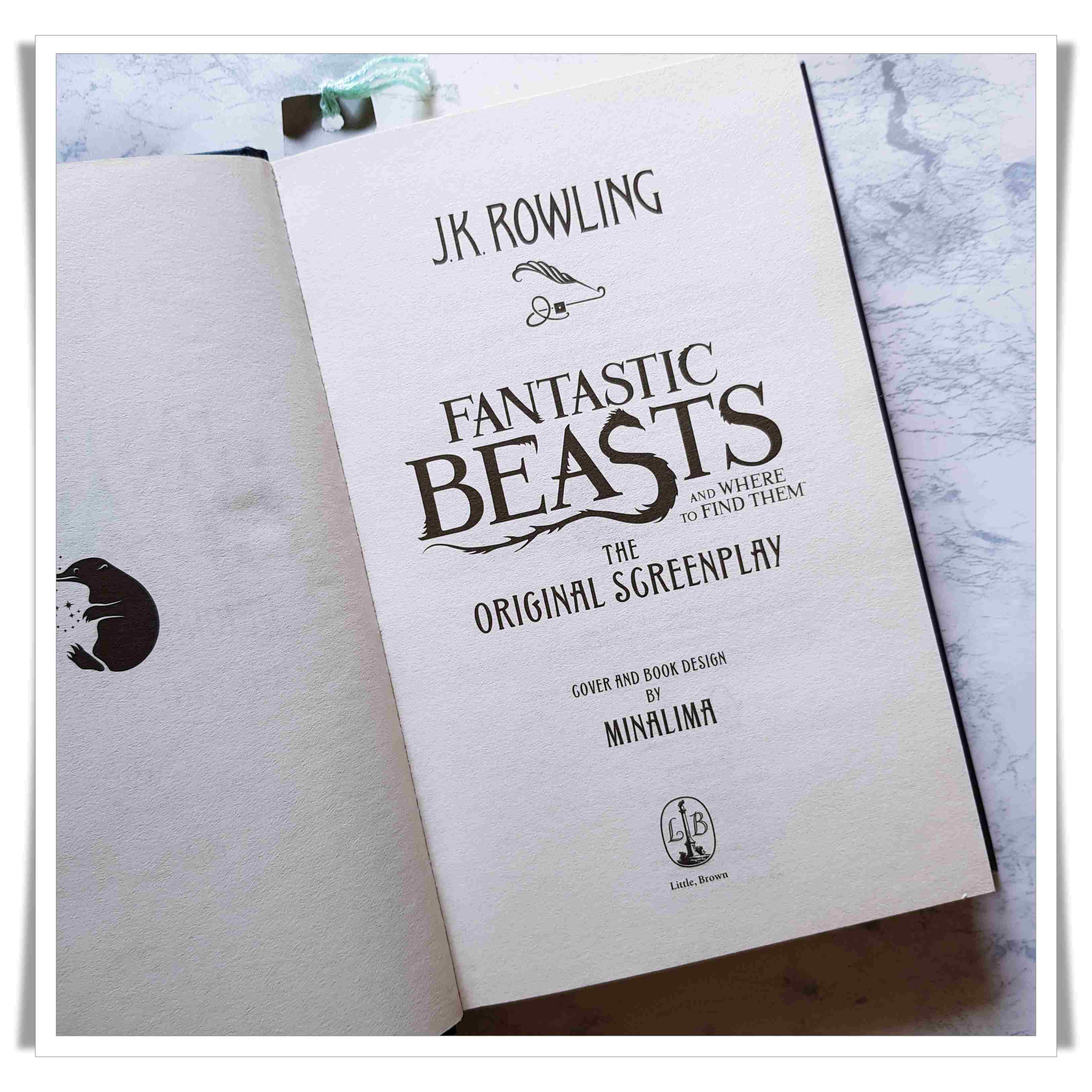 หนังสือมือสอง Fantastic Beasts and Where to Find Them (The Original Screenplay)