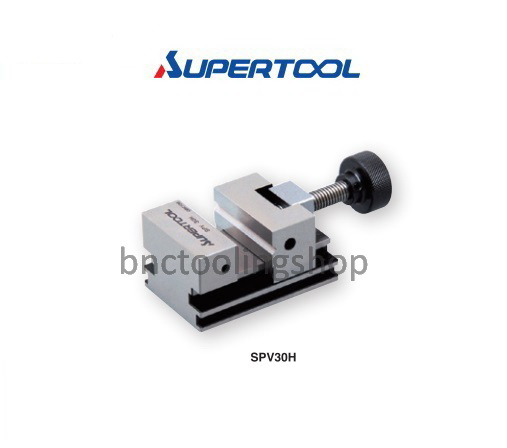 ปากกาจับชิ้นงานแบบความเที่ยงตรงสูง กำลังหนีบ 5กิโลนิวตัน ความยาว 95มิล,Precision Vice 5 kN Size 95mm,Supertool,SPV30H