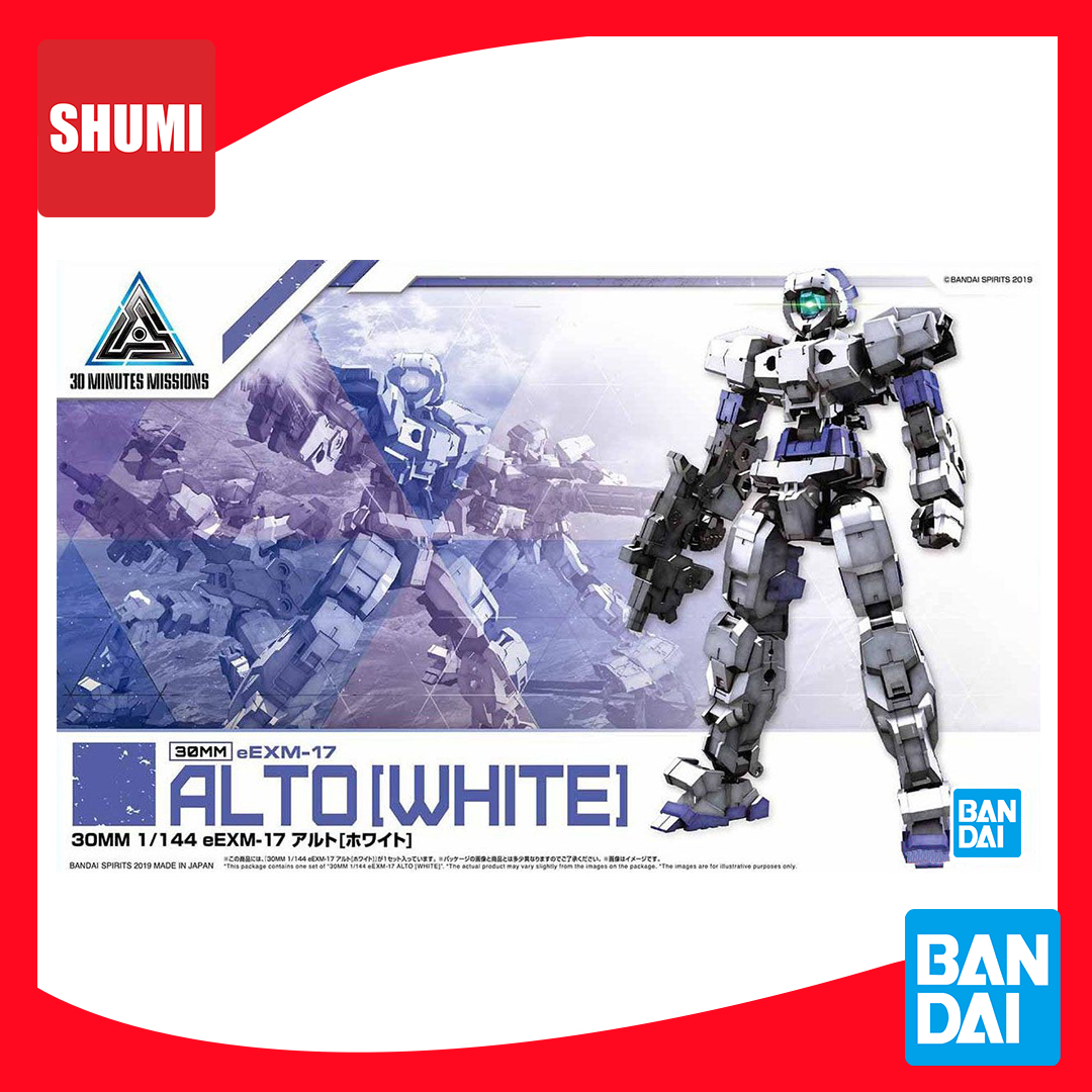 Bandai 30MM 1/144 EEMX-17 ALTO [WHITE] (01) 4573102577788 A6
