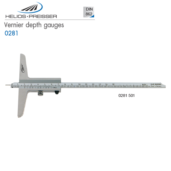 HELIOS-PREISSER,Vernier depth gauges,0281