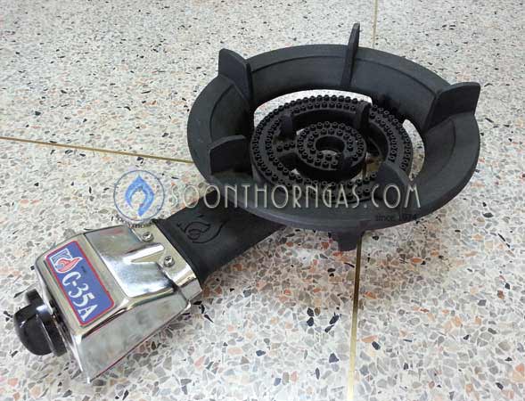 เตาเหล็กหล่อ ชนิดแรงดันต่ำ C-35A (AUTO)