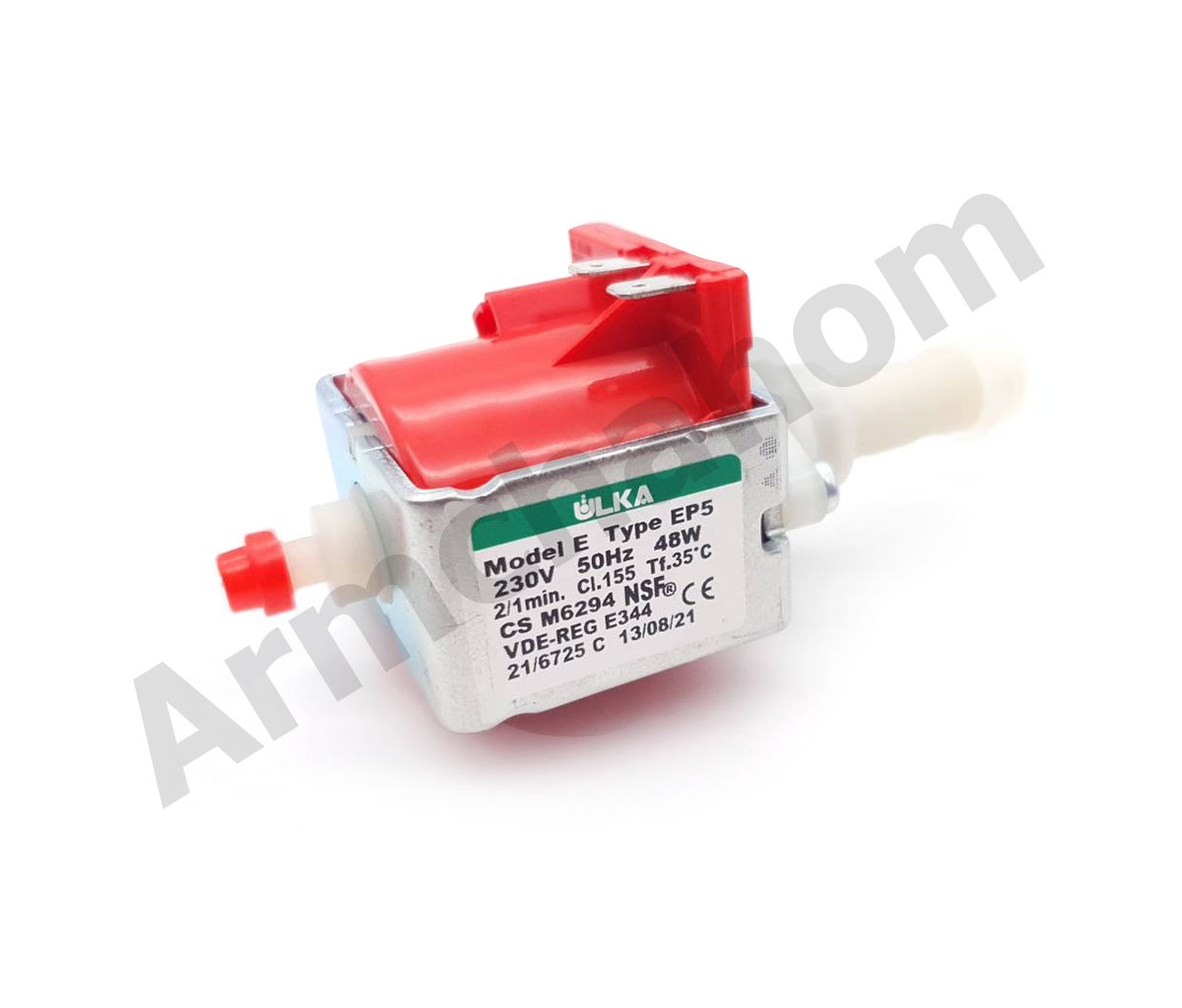 ปั๊มแดง ULKA EP 5 48w ปั๊มเครื่องชงกาแฟ