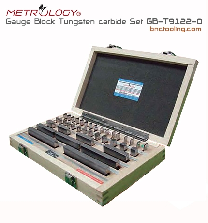 METROLOGY,Gauge Block Tungsten carbide Set,GB-T9122-0