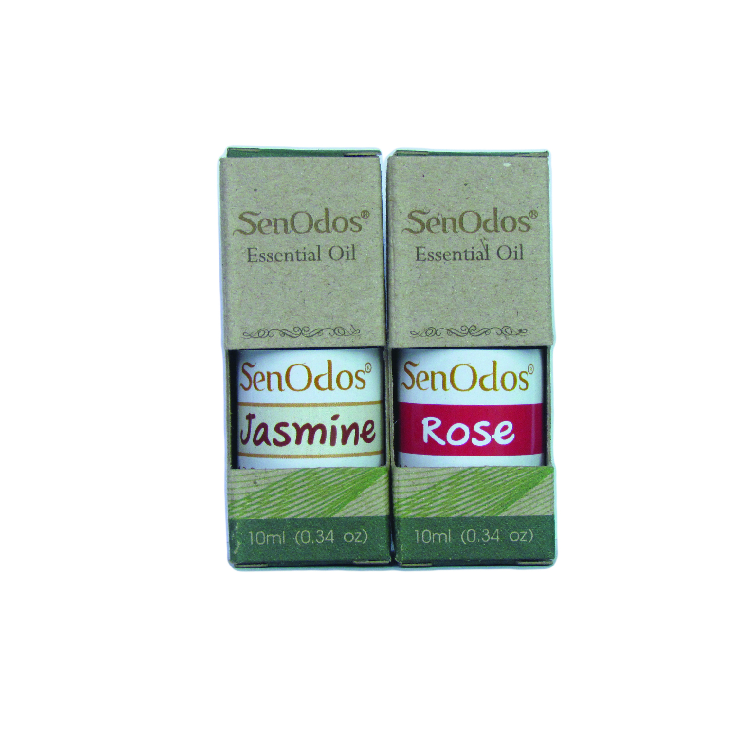 SenOdos ชุดเตาเผา น้ำมันหอมระเหย เซรามิค ศิลาดล สีฟ้าอมเขียว + น้ำมันหอมระเหยแท้ (ชุดกลิ่นหอมดอกไม้โรแมนติค) Essential Oil Romantic Floral Set 10 ml x 2กลิ่น(กุหลาบ,มะลิ) (Free เทียนทีไลท์ เทียนไขถั่วเหลืองบริสุทธิ์ 15 กรัม 1 แพค ราคา 355 บาท)