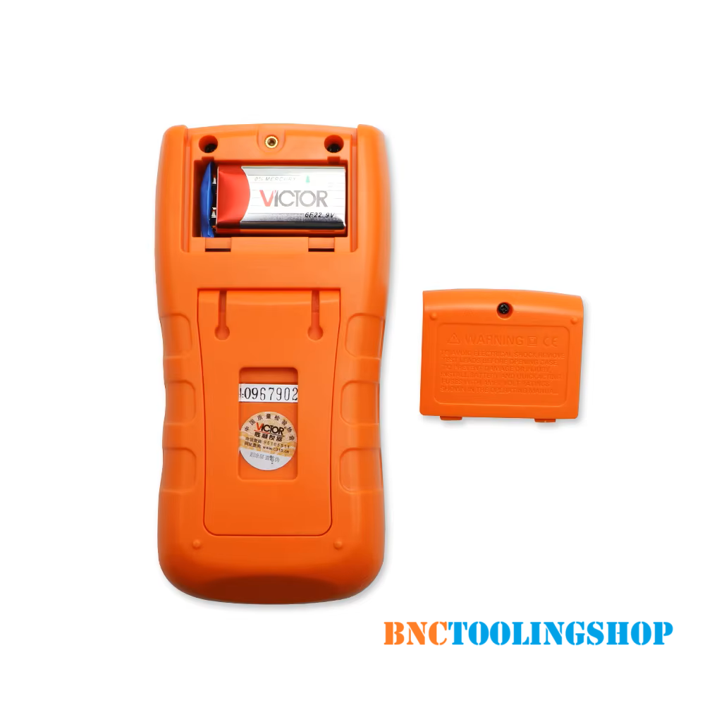 SHAHE,VC9205 Digital Multimeter, LCD Multimeter AC DC Voltmeter Resistance Capacitance, Diode, Triode, Continuity Tester VC9205,