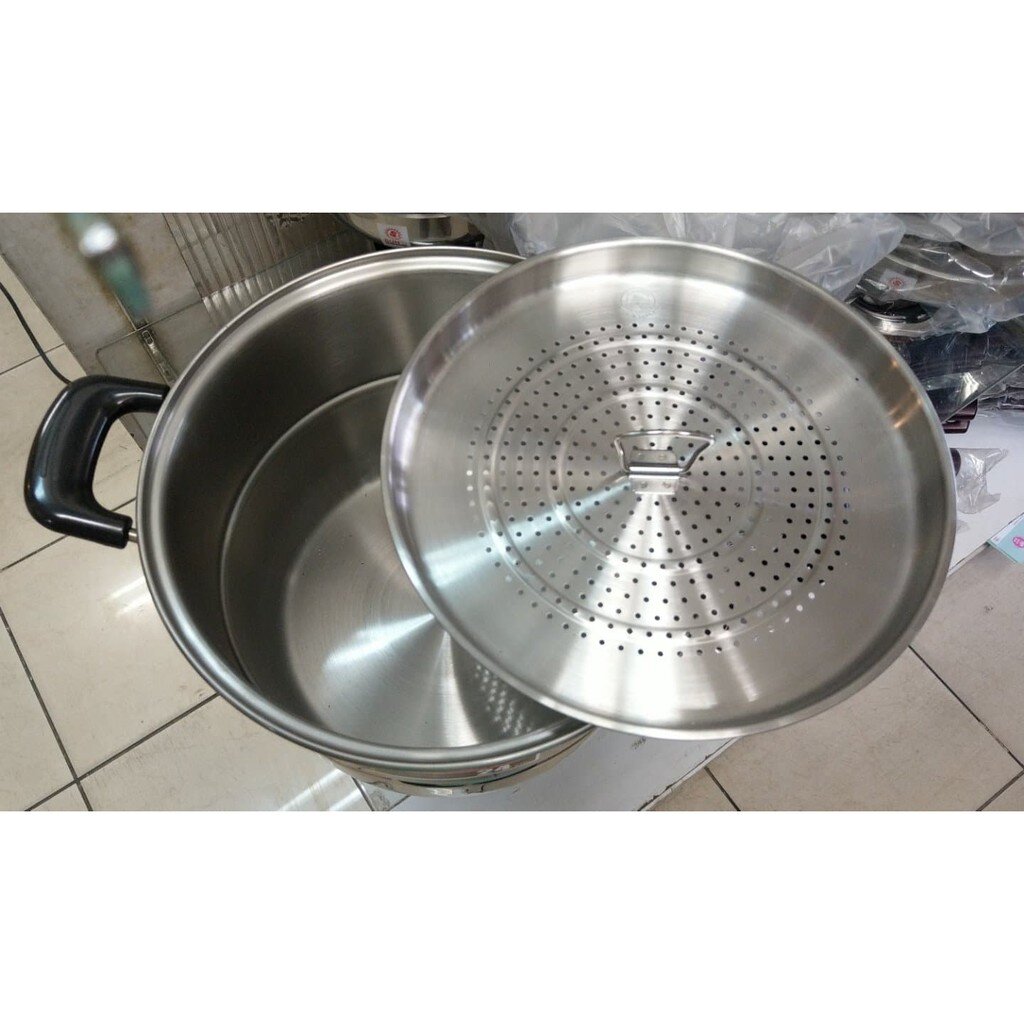 Zebra หม้อ Wisdom Worthy 24 ซม.พร้อมแผ่นชั้นนึ่ง ตราหัวม้าลาย Zebra (ราคาต่อชิ้น)