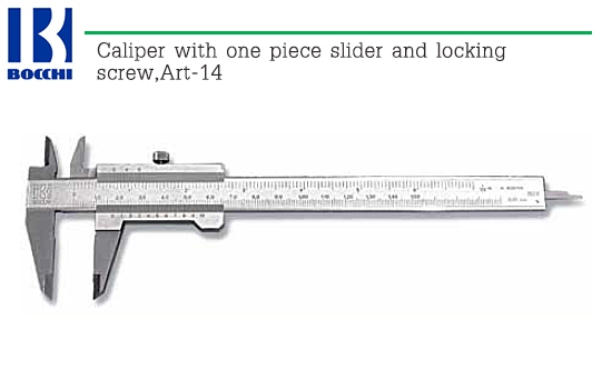 BOCCHI,Caliper with one piece slider and locking screw,Art-14