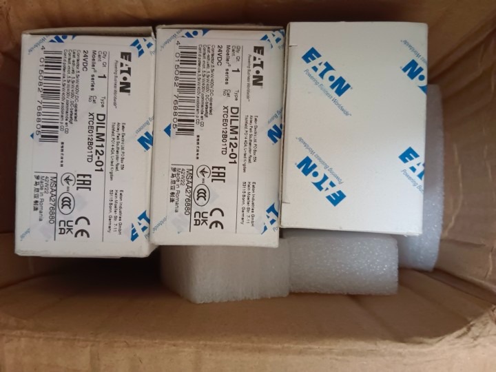 EATON Magnetic contactor DILM12-01 24vdckip