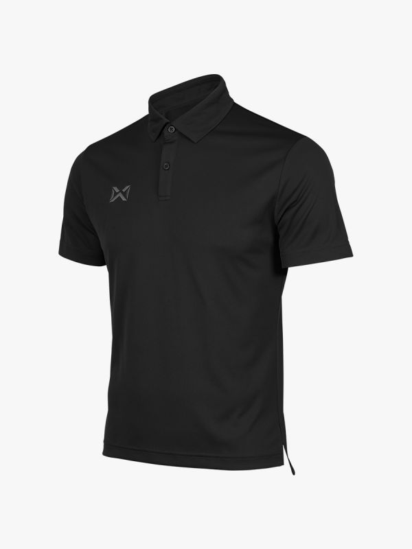 WARRIX เสื้อโปโลรุ่น WA-PLA330NP วาริกซ์ ไม่มีกระเป๋าสีล้วน