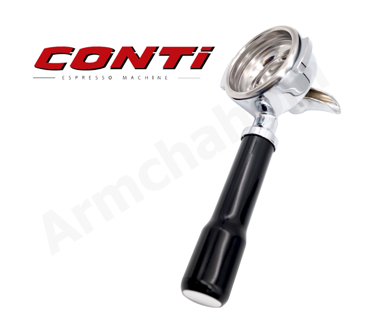 ด้ามชง Conti ทางน้ำไหล 1 ทาง + ตะแกรง 1 shot