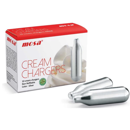 แก๊สวิปครีม Cream Chargers หลอดแก๊สวิปครีม 1กล่อง/10หลอด