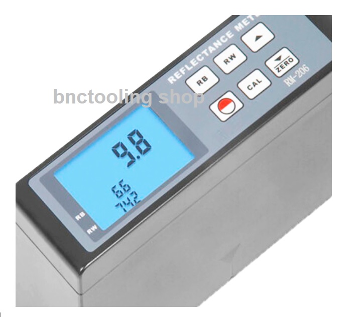 เครื่องวัดค่าแสงสะท้อน (Reflected Light), Lantek Reflectance Meter (Cryptometer) RM-206 Repeatability 0.3 Measuring Area 7x14mm (Ellipse)