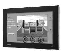 Advantech Display Modules 15.6" WXGA Industrial Monitor with P-CAP Touch Control, Direct HDMI Port