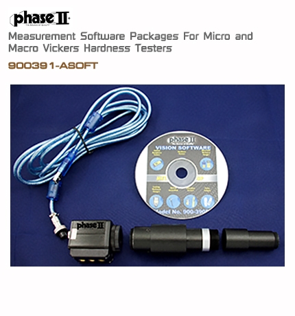 Phase II,Measurement Software Packages For Micro and Macro Vickers Hardness Testers,900391-ASOFT