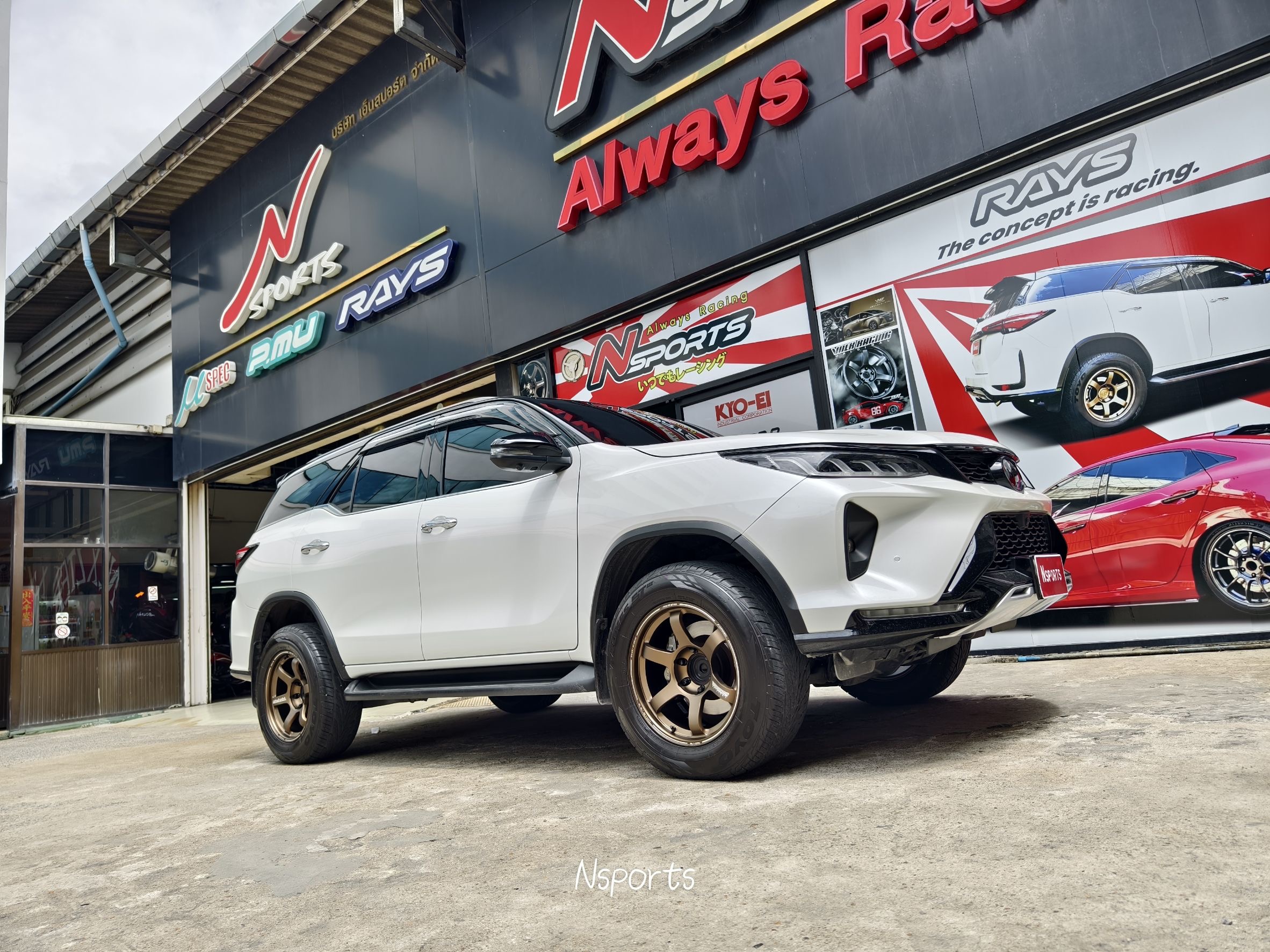 ล้อแม็กซ์ Rays TE37Progressive II 18x9+0 6-139.7 สี Bronze