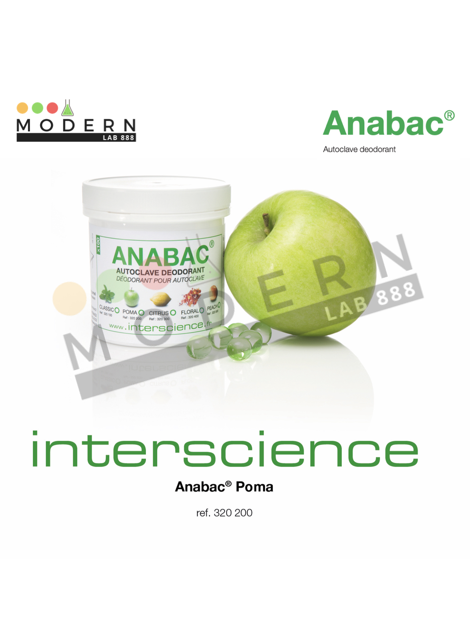 Anabac® Autoclave deodorant เม็ดดับกลิ่นสำหรับหม้อนึ่งฆ่าเชื้อ