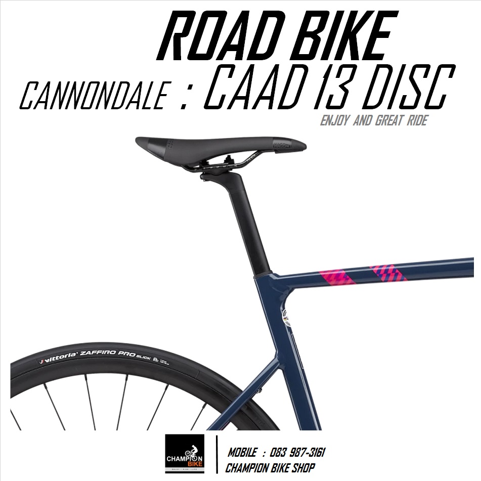 จักรยานเสือหมอบแคนนอนเดล CANNONDALE : CAAD 13 DISC - 2021 ROAD BIKE สีน้ำเงิน RAPHA TEAM REPLICA