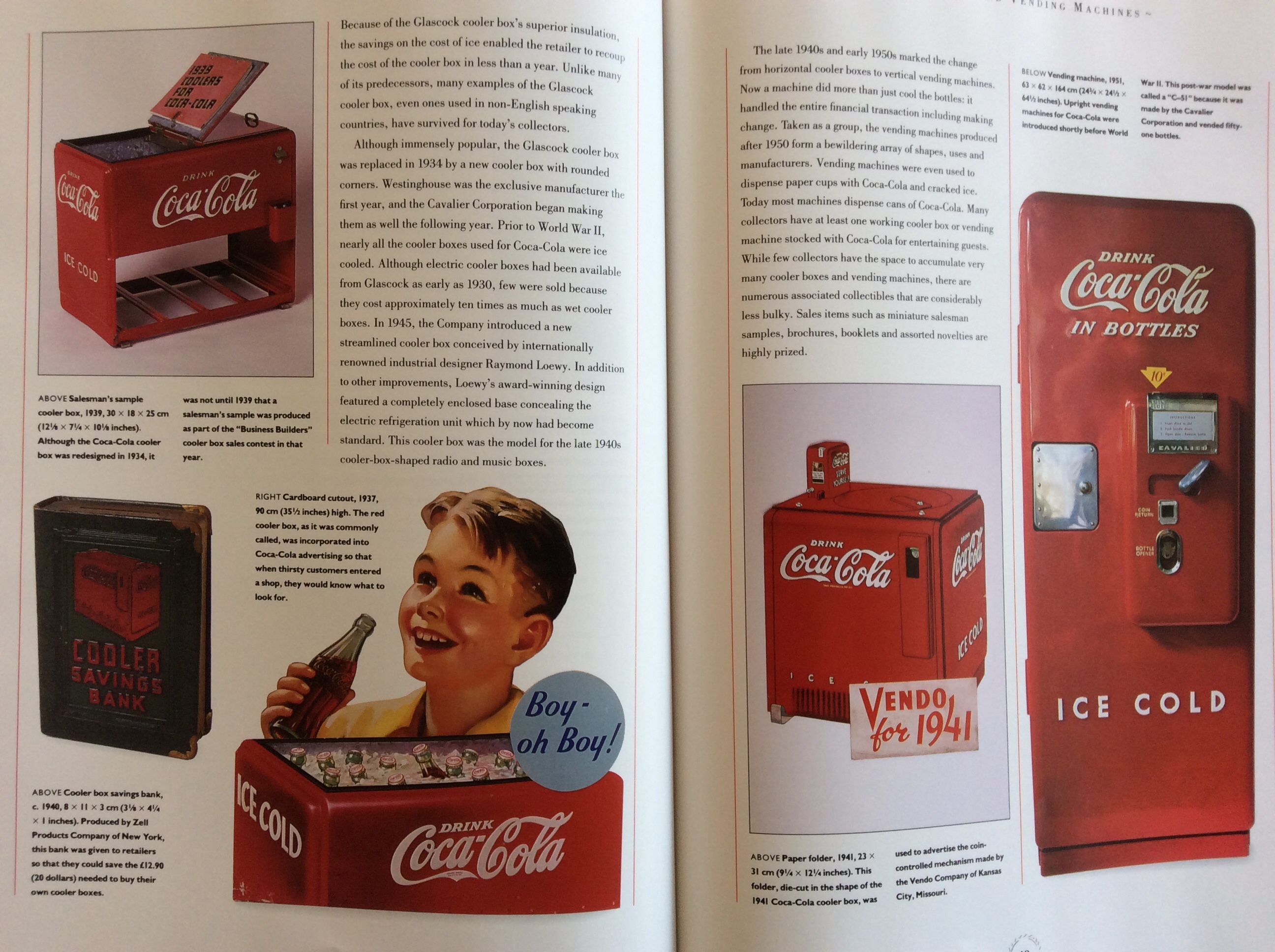 หนังสือรวมของสะสม Coca Cora