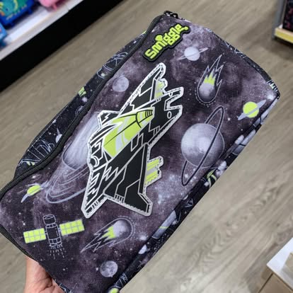 กระเป๋าดินสอ 2 ช่อง Smiggle 2 pocket pencilcase character-จรวด