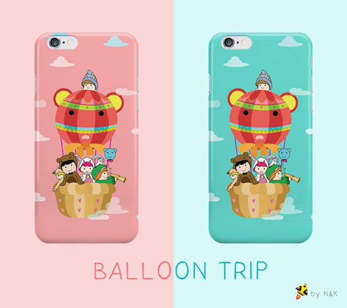 เคสลายบอลลูนหมีน้อย