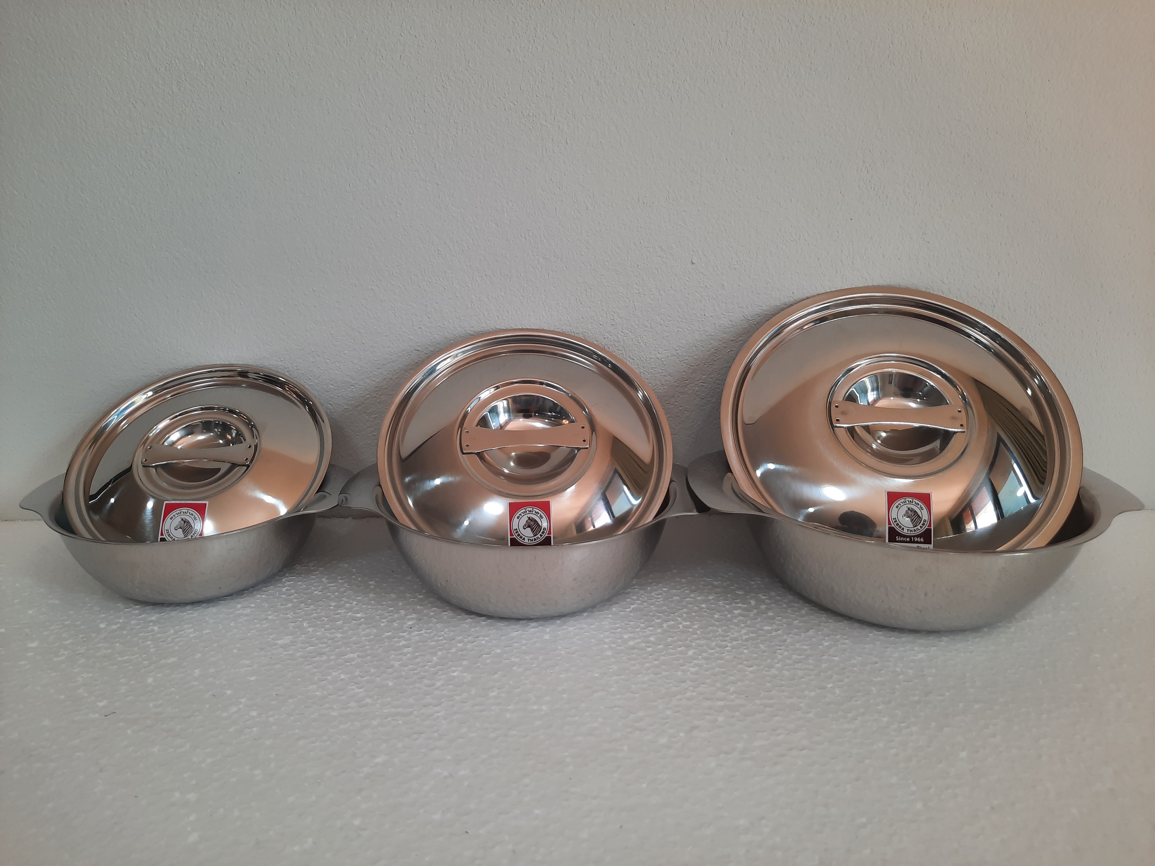 Zebra ชามซุปพร้อมฝา ตราหัวม้าลาย