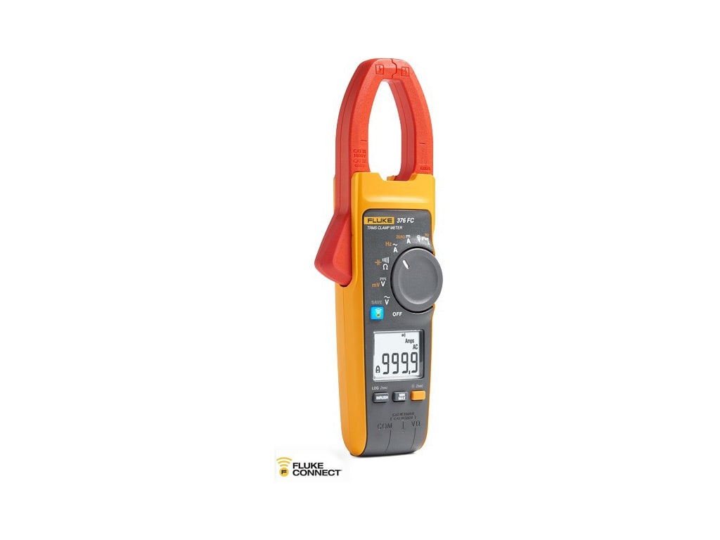 Fluke 376 FC 1000A AC / DC แคลมป์มิเตอร์ True-rms ไร้สายพร้อม iFlex