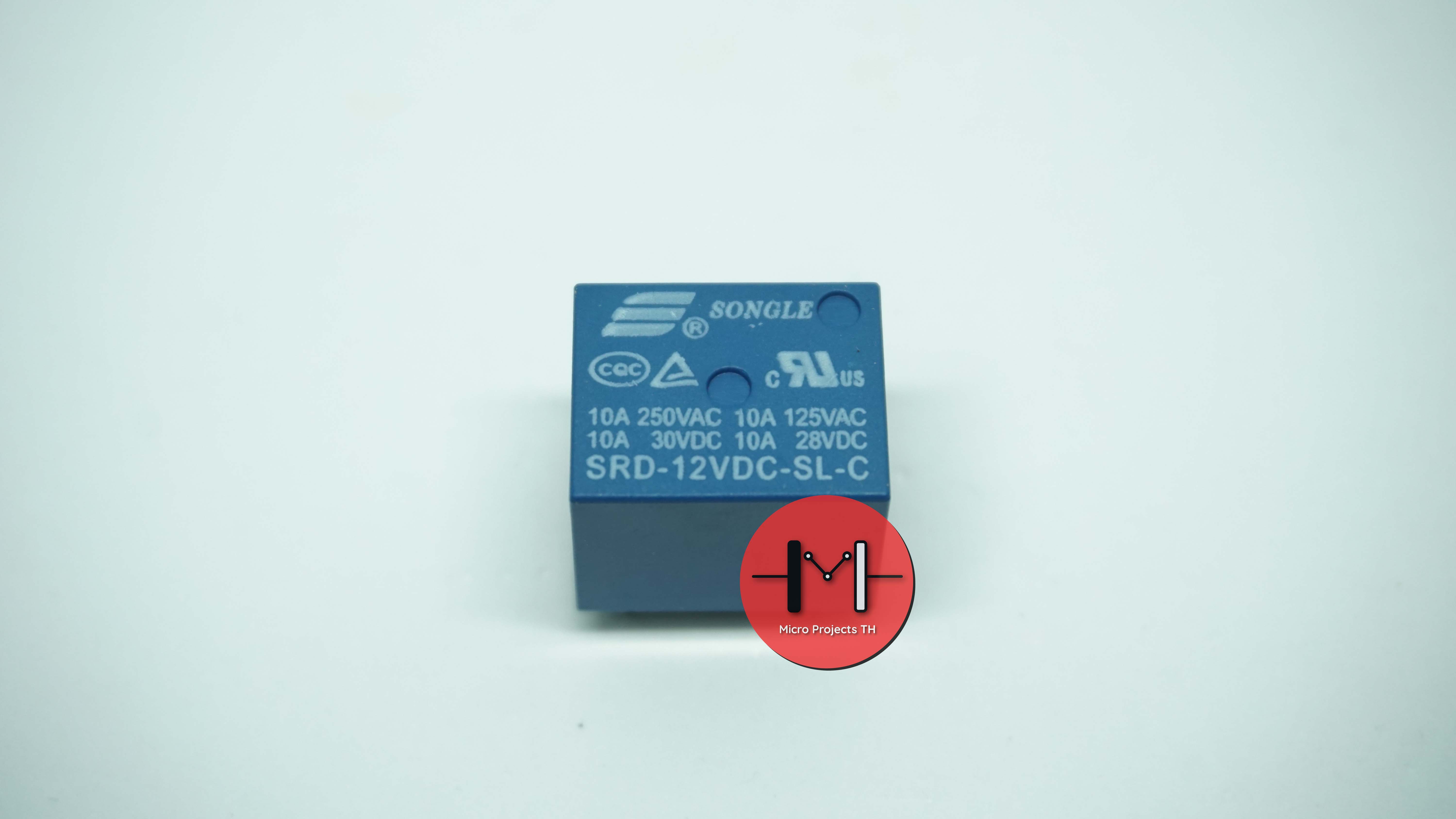 Relay 12V 10A 250VAC รีเลย์ แบบ 5 ขา
