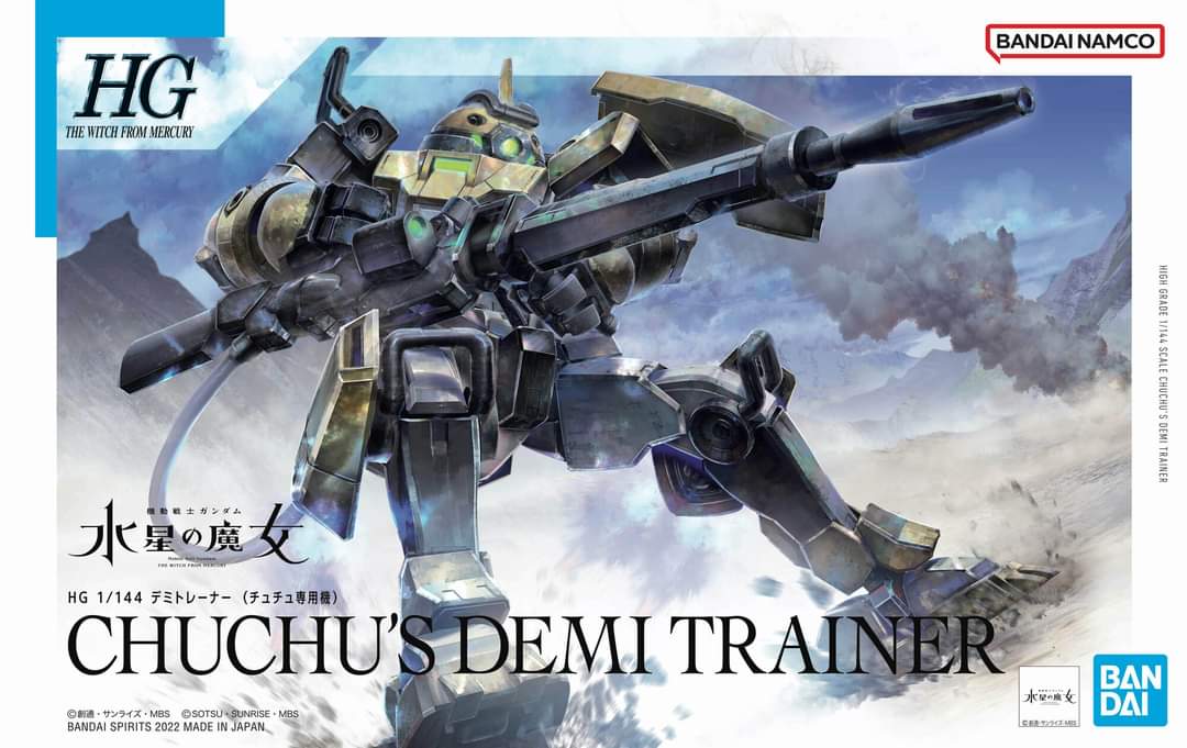 Bandai HG 1/144 CHUCHU S DEMI TRAINER 4573102633477 C5