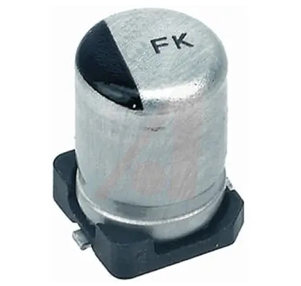 Panasonic SMD Aluminium Electrolytic Capacitor, Radial Can - SMD, 220 µF, 50 V, FK Series