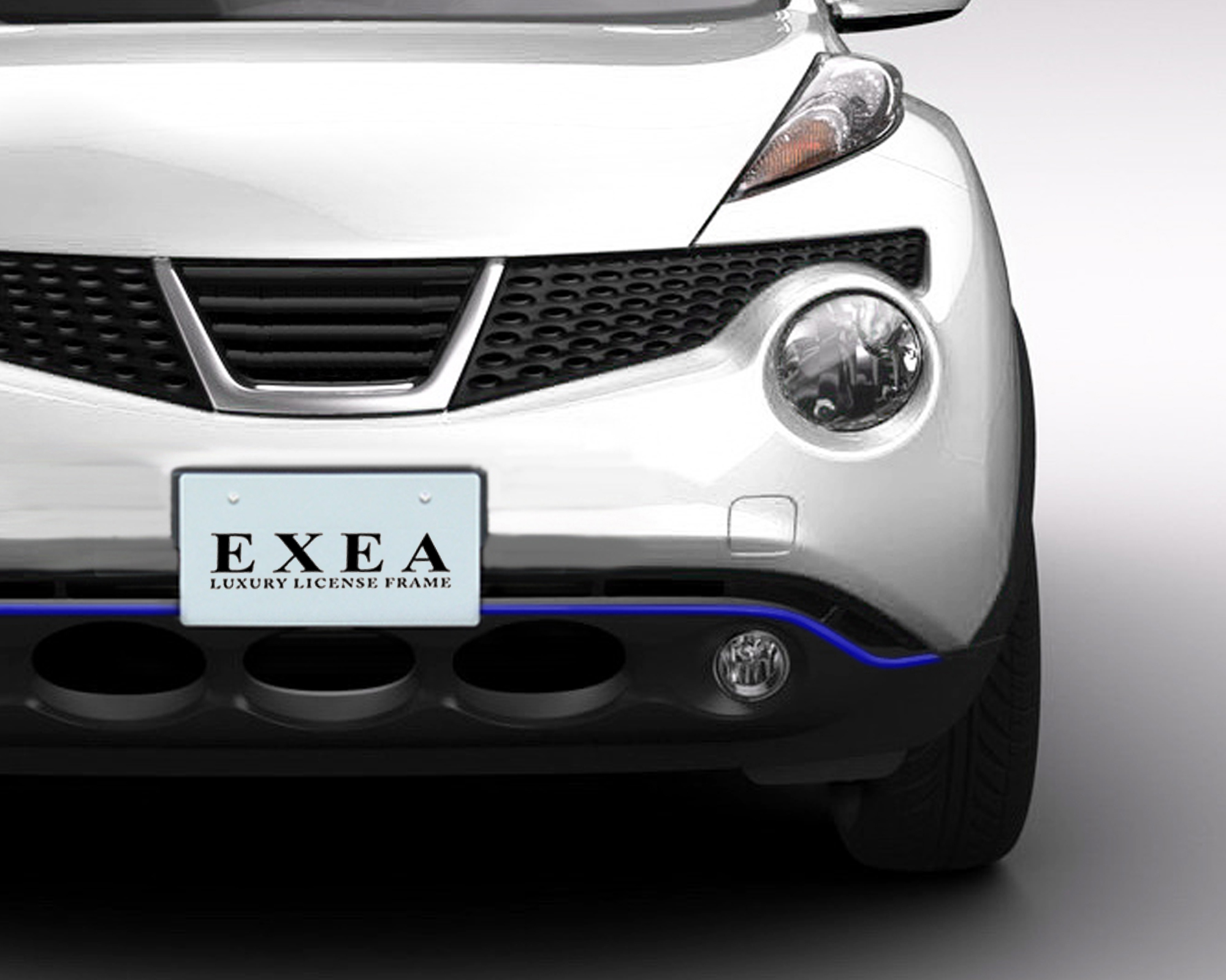 คิ้วยางขอบกันชน (ญี่ปุ่น) สีน้ำเงิน Stylish